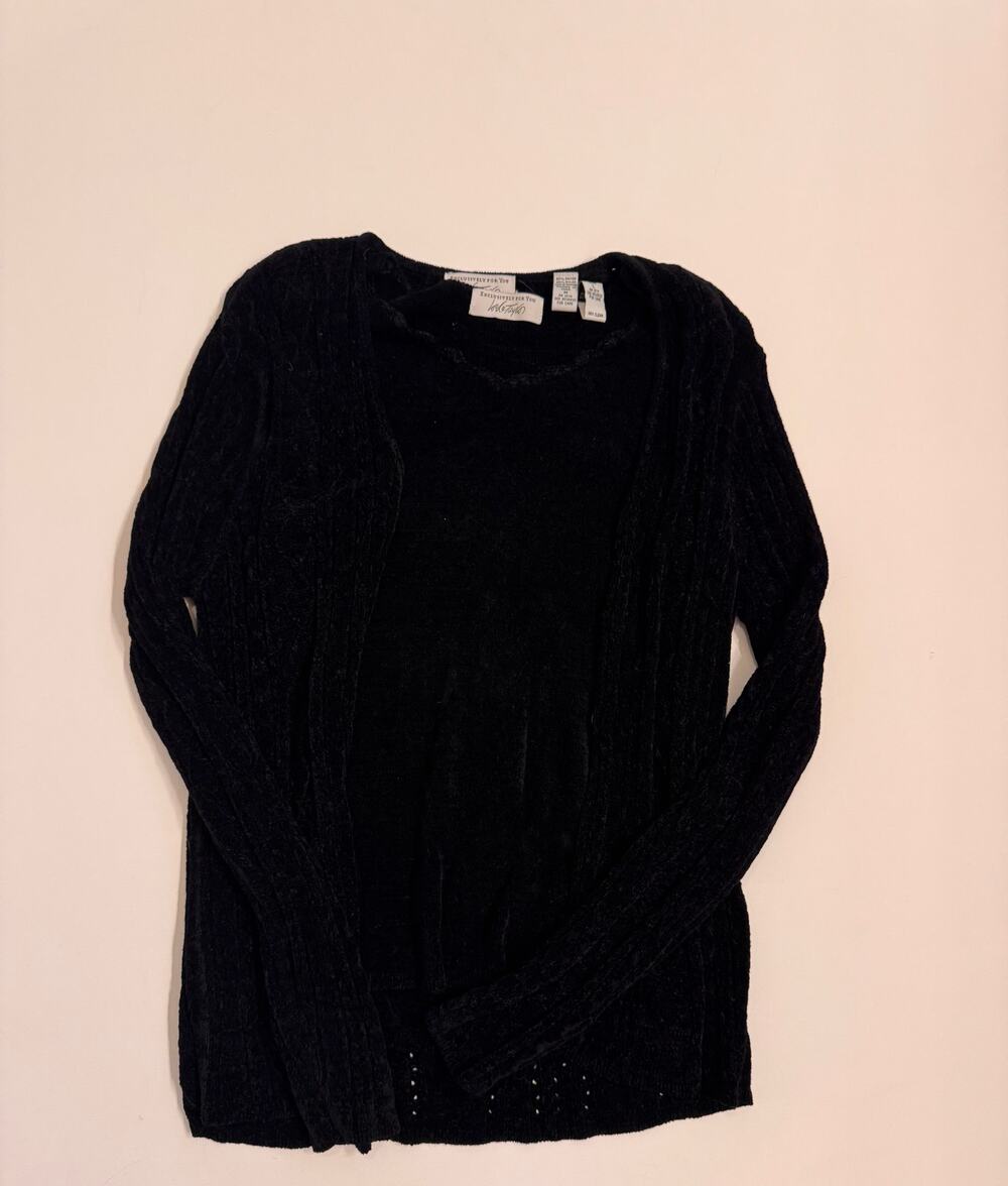 Vintage Women's Exclusively For You Lord & Taylor Tank/Cardigan Set Size M/L